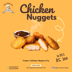 Chicken Nuggets – 10 Pieces | Rs 300