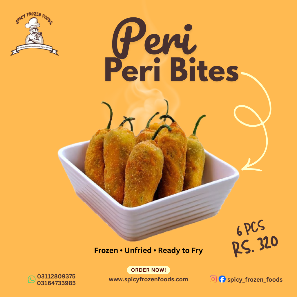 Chicken Peri Bites (6 Pieces) – Rs 320