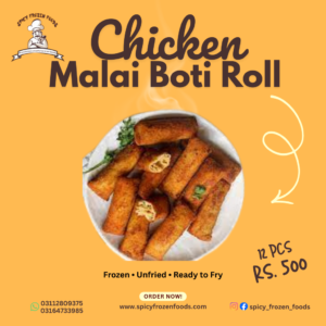 Chicken Malai Boti – 12 Pieces | Rs 500