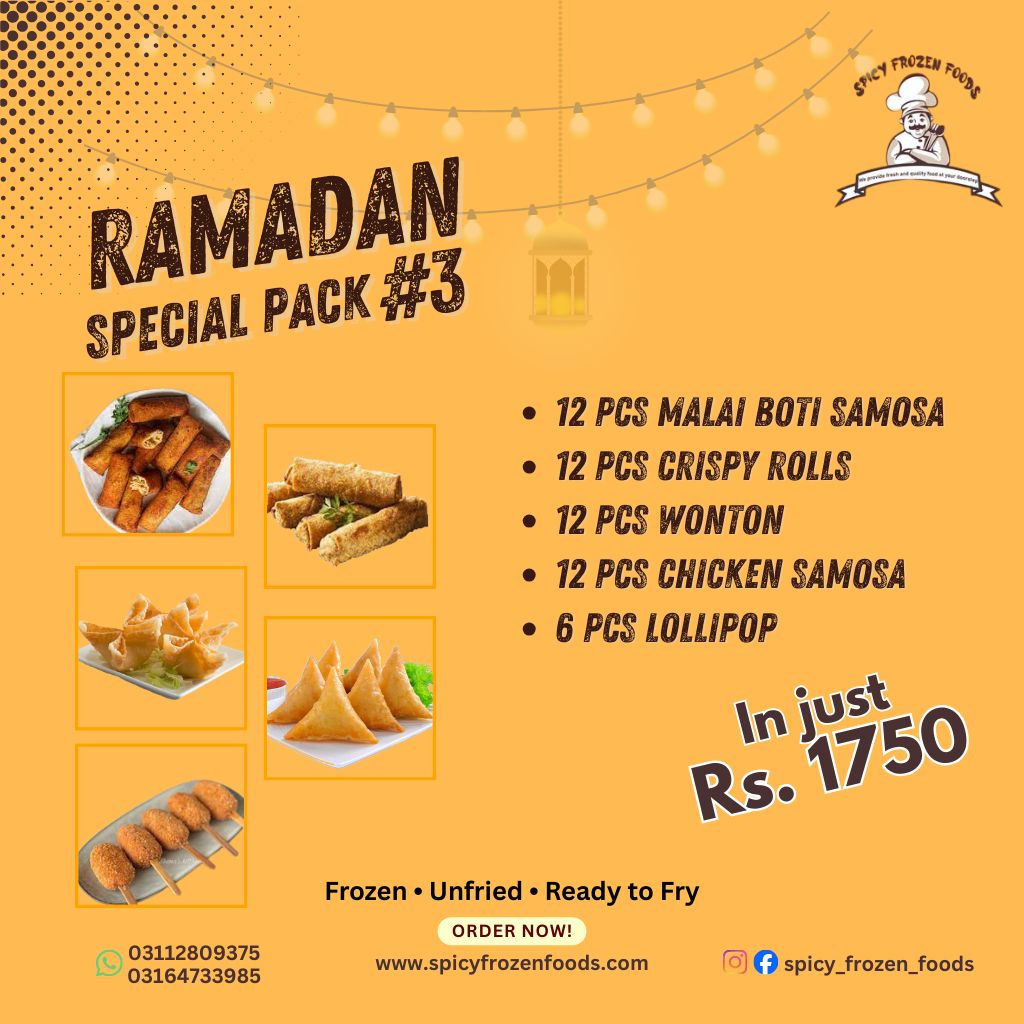 Ramazan Special Pack 3 – Premium Iftar Combo Deal