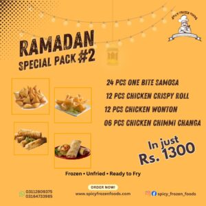 Ramadan Pack 2 – Budget Iftar Snack Deal