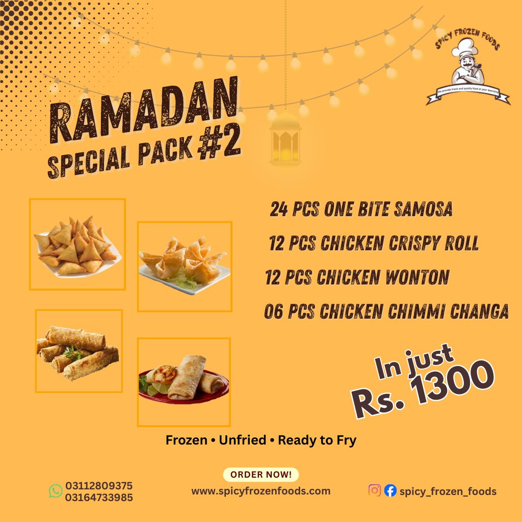 Ramadan Pack 2 – Budget Iftar Snack Deal