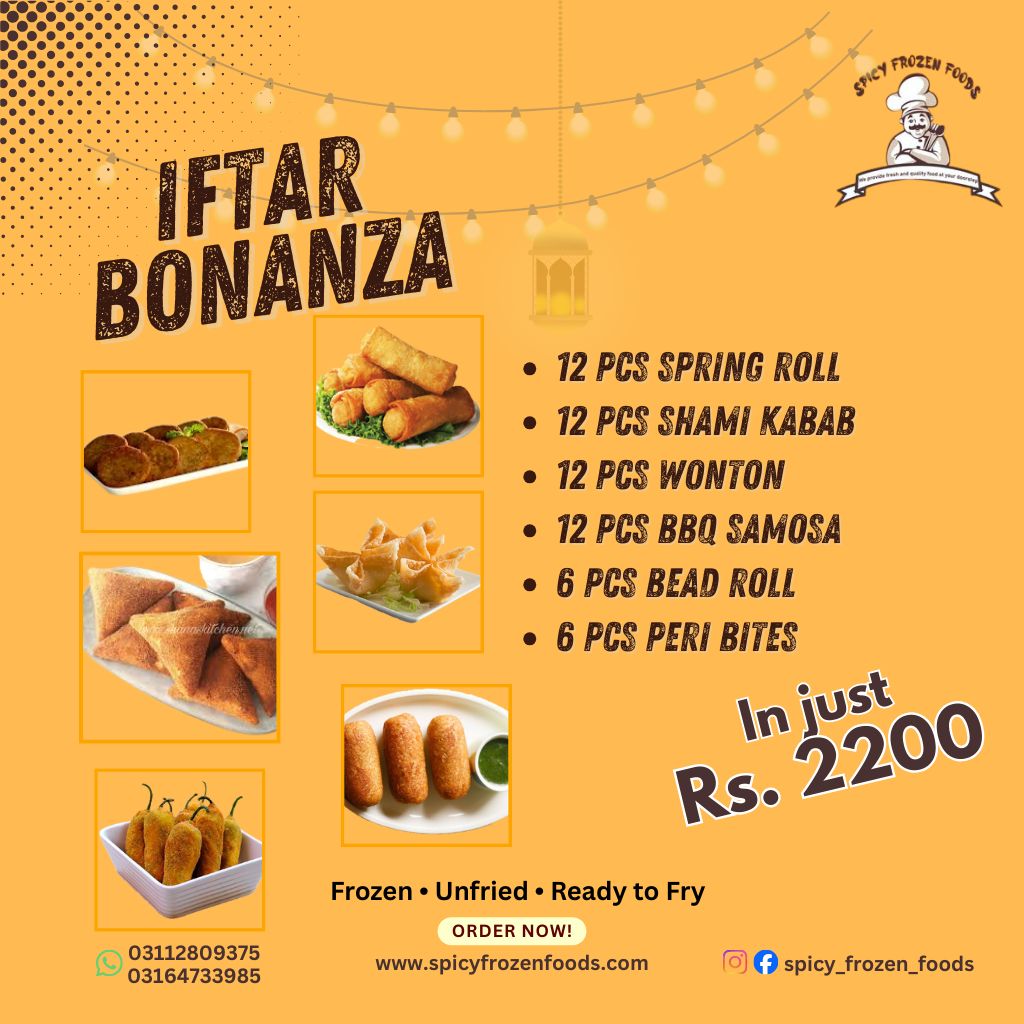 Iftar Bonanza Pack | Special Ramadan Offer – Rs 2,200
