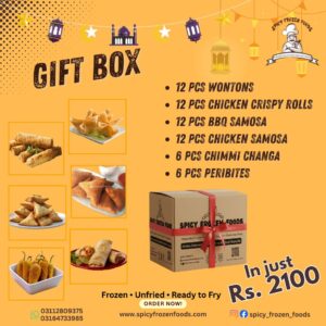 Frozen Item Gift Box – Rs 2,100 | Assorted Frozen Treats